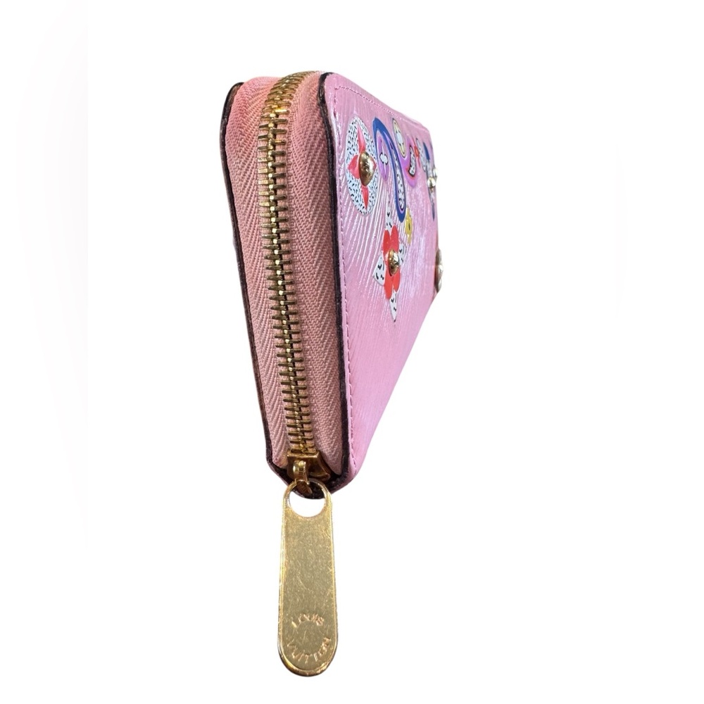 Louis Vuitton Pink Epi Blooming Flowers Zippy Wallet - Picture 6 of 16